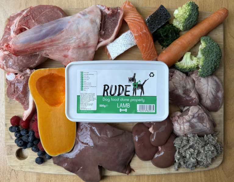 Rude Dog Food complete lamb