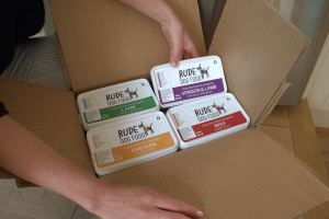 Delivery of Rude Dog Food raw meals