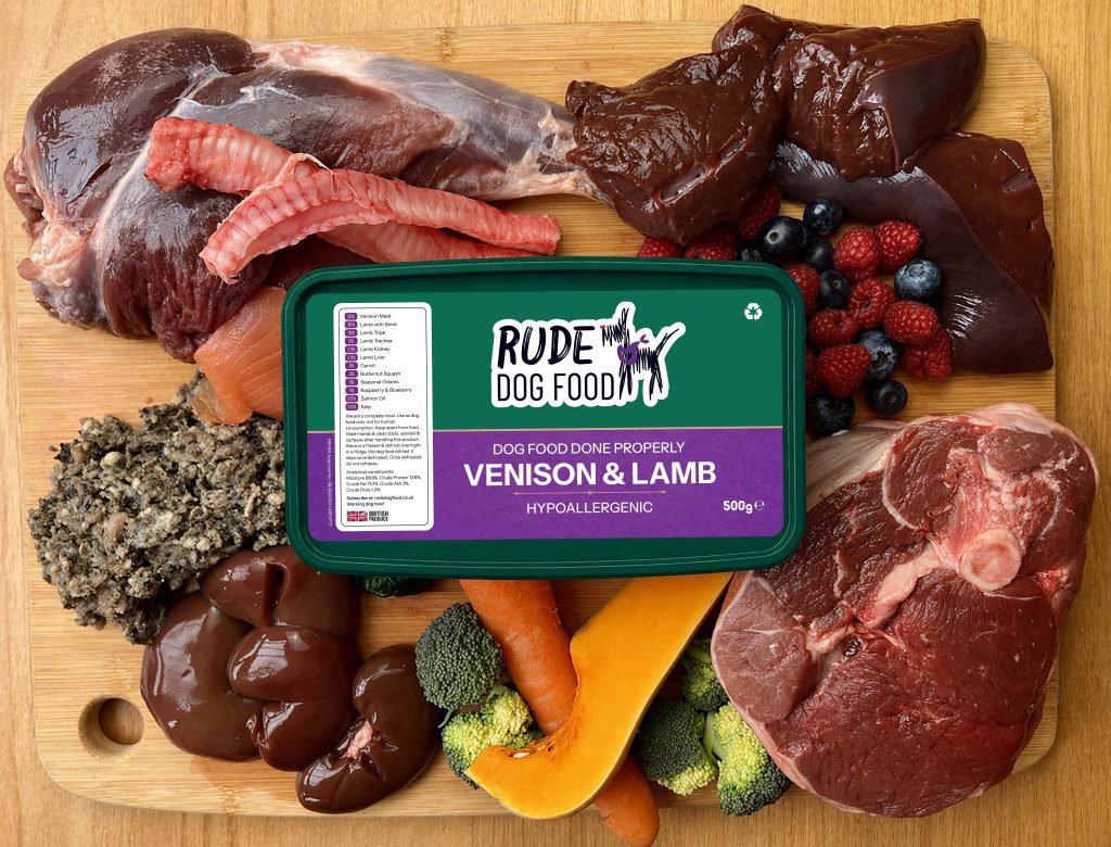 Hypoallergenic venison and lamb product photo